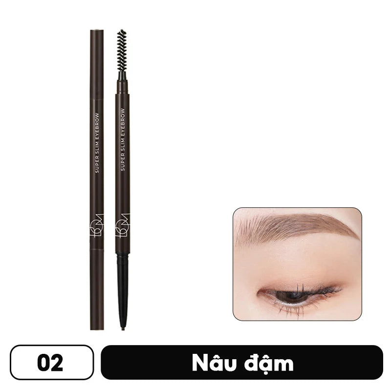 Bom Super Slim Eyebrow #02 Rich Brown