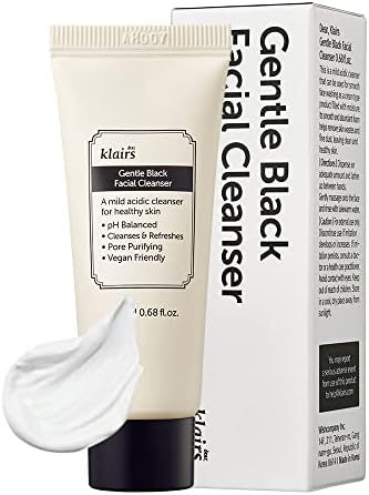 Gentle Black Facial Cleanser 20 ml
