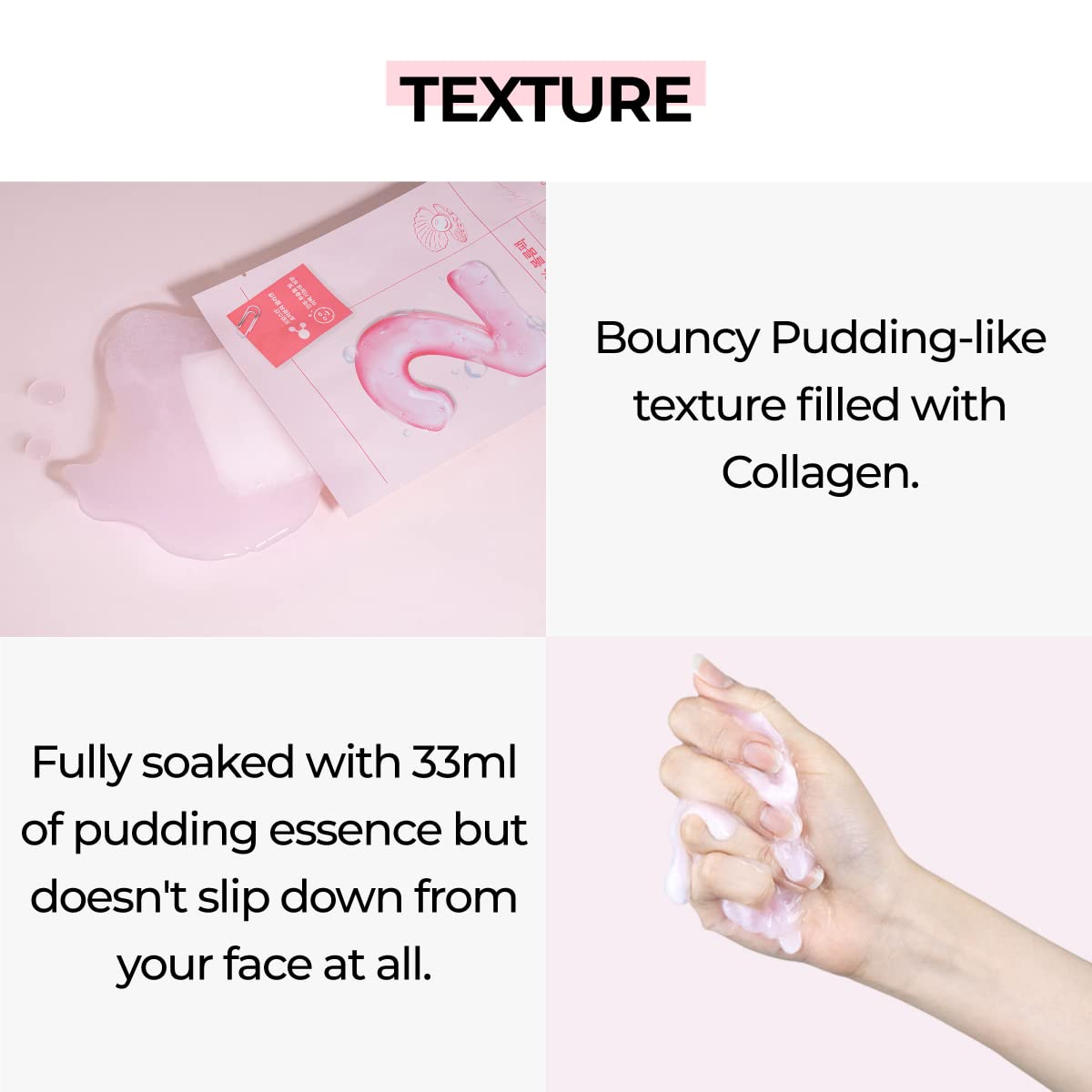 No.2 Water Collagen 65% Voluming Sheet Mask (4ea)