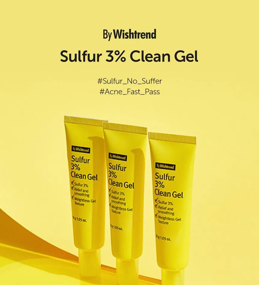 Sulfur 3% Clean gel 30 g