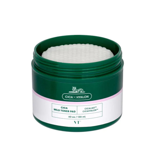 Cica Mild Toner Pad (60ea, 130ml)