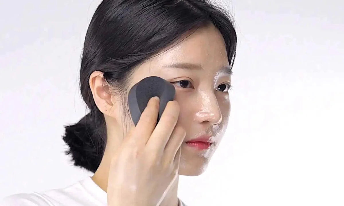 Gentle Black Cleansing Puff 1 Ea