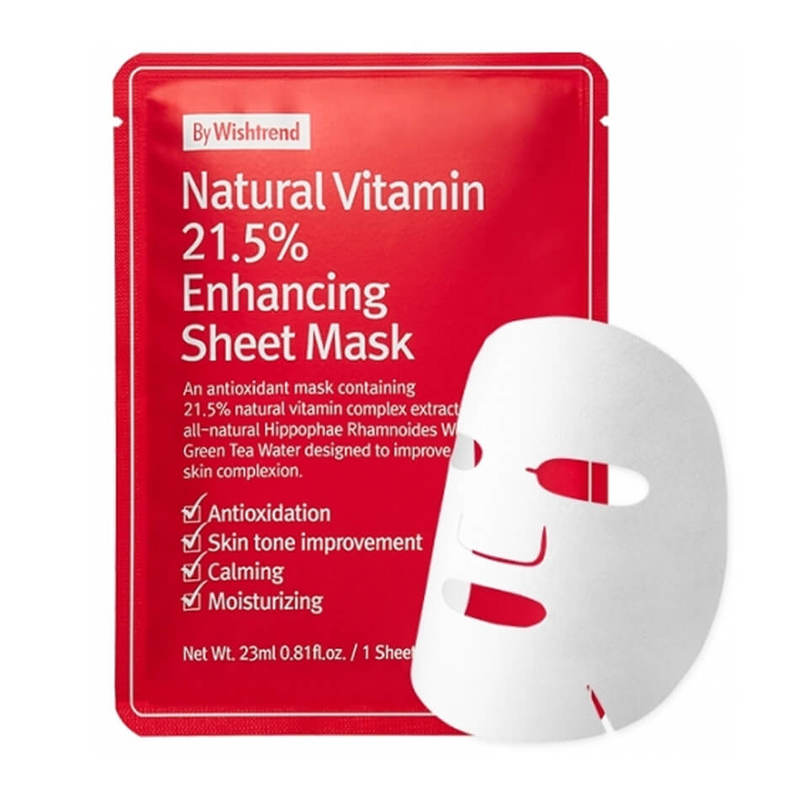 Natural Vitamin 21.5% Enhancing Sheet Mask 23 ml