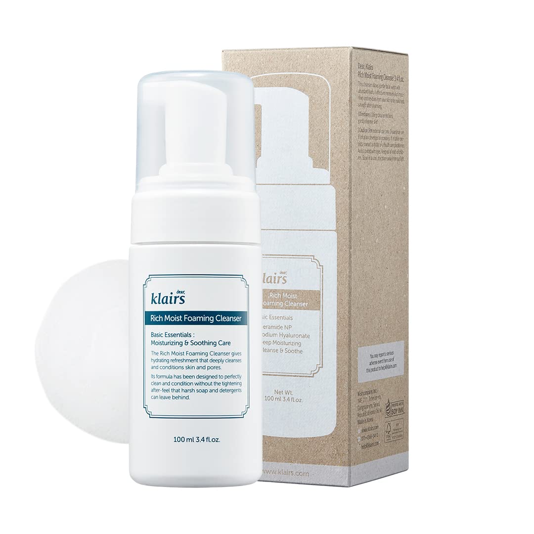Rich Moist Foaming Cleanser 100 ml