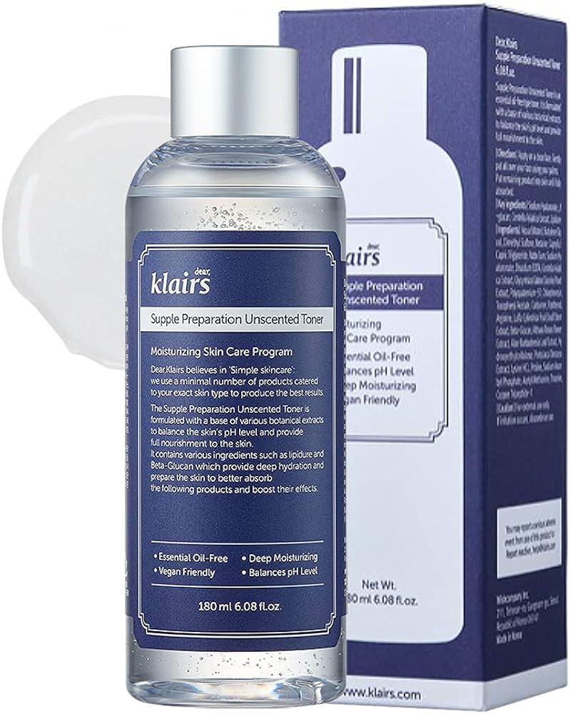 Supple Preparation Unscented Toner 180 ml