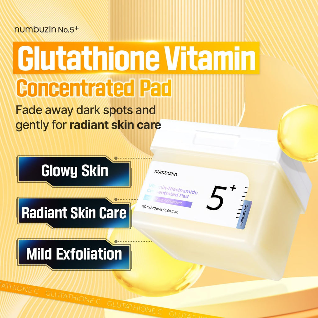 No.5 Vitamin-Niacinamide Concentrated Toner Pad