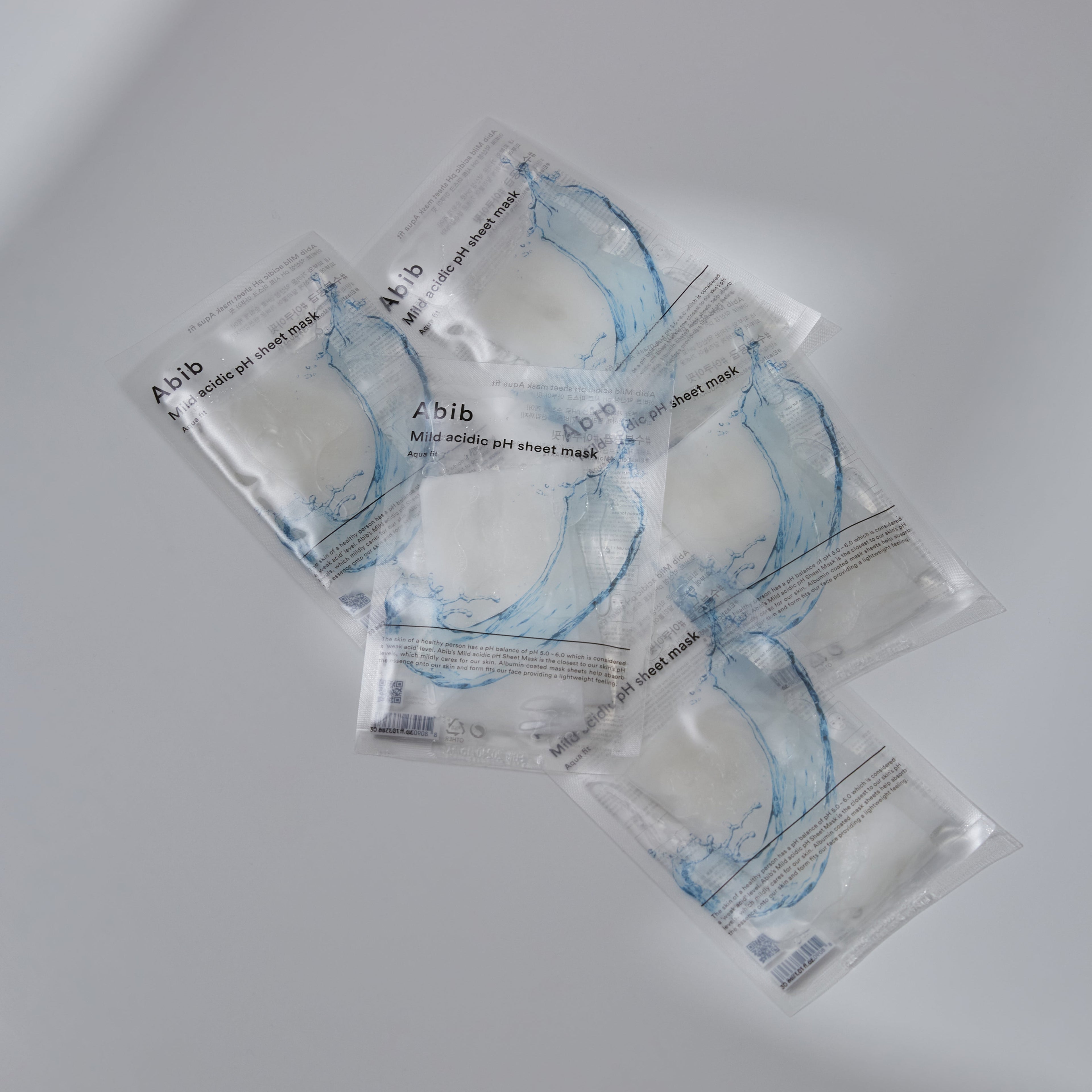 Mild Acidic pH Sheet Mask Aqua Fit