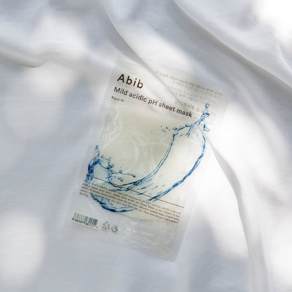 Mild Acidic pH Sheet Mask Aqua Fit
