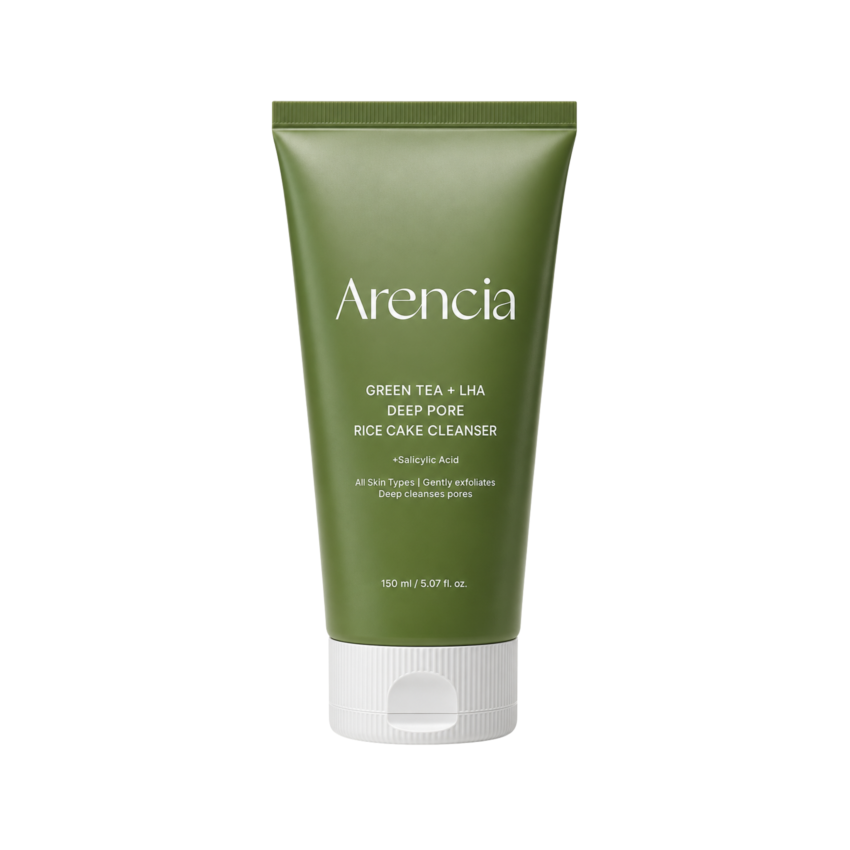 Green Tea + LHA Deep Pore Rice Cake Cleanser