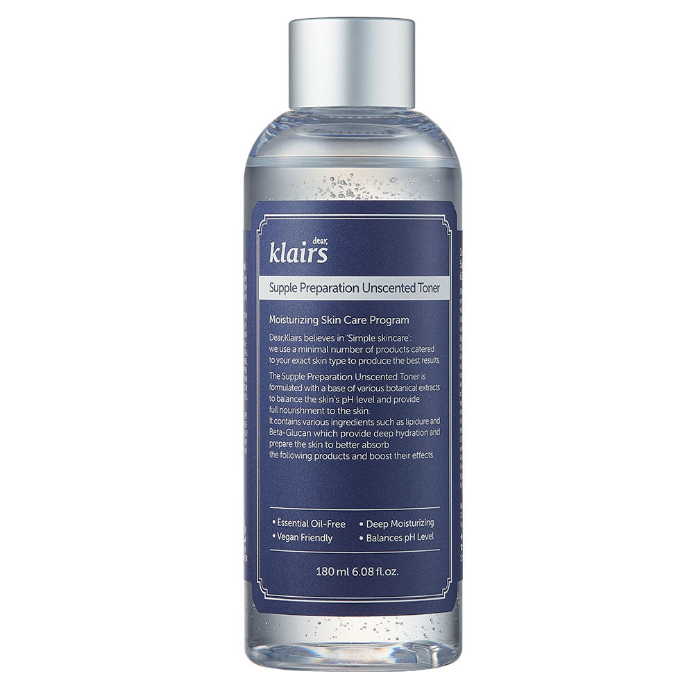 Supple Preparation Unscented Toner 180 ml