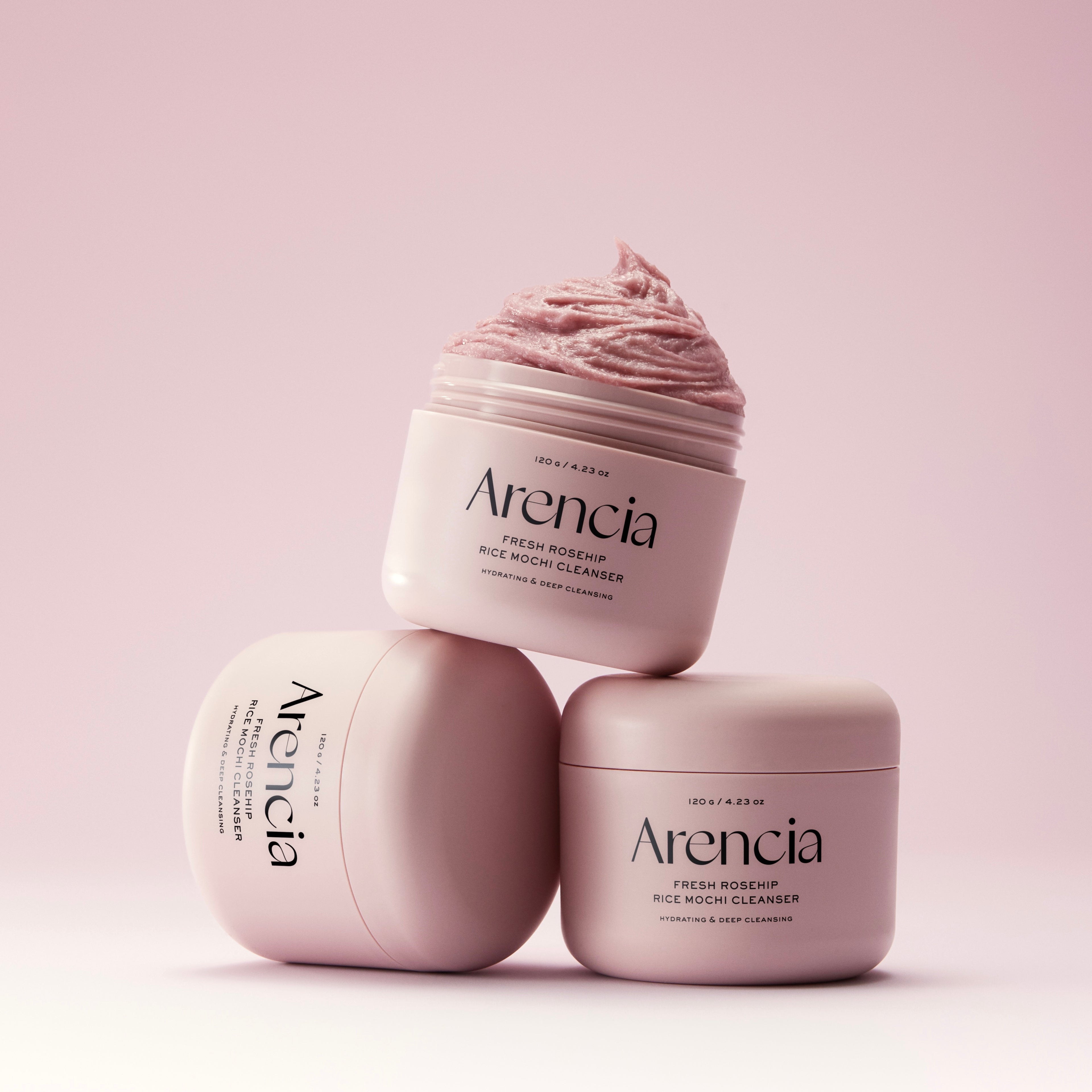 Fresh Rosehip Rice Mochi Cleanser