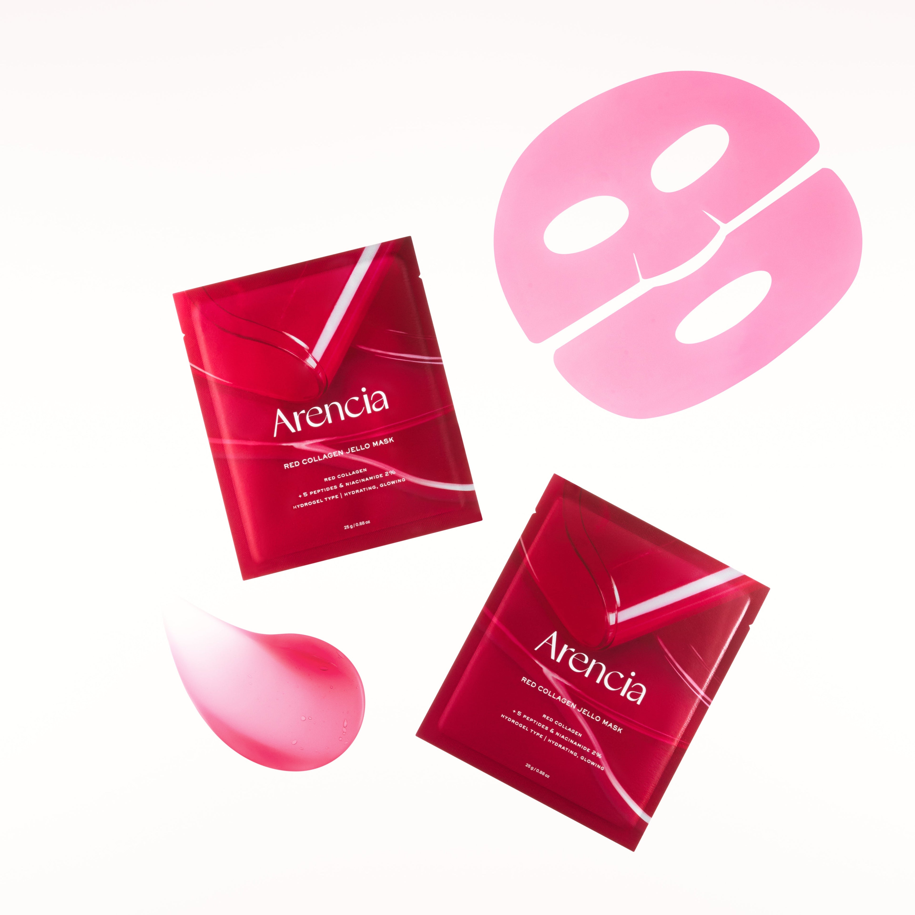 Red Collagen Jello Mask