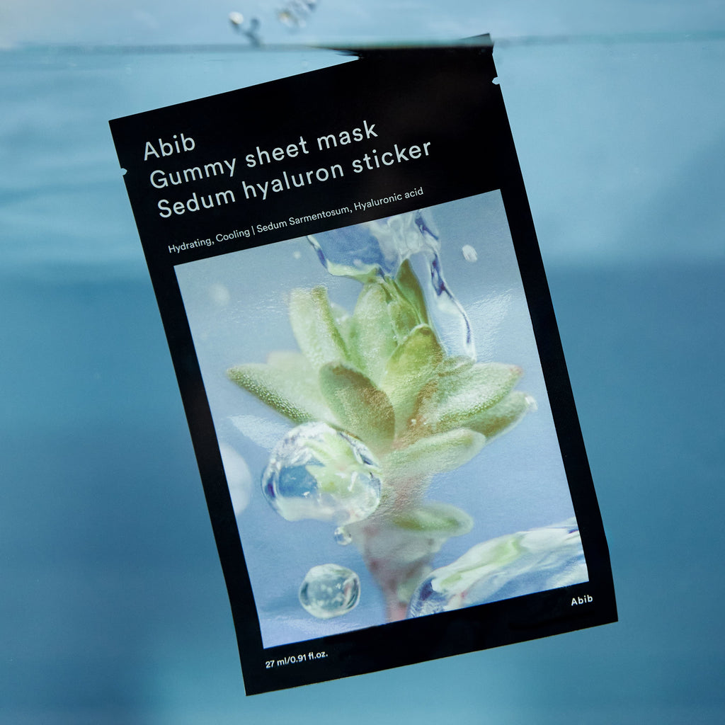 Gummy Sheet Mask Sedum Hyaluron Sticker