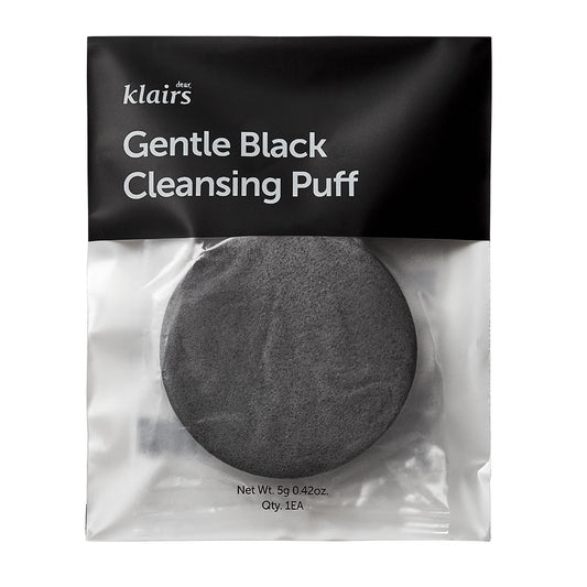 Gentle Black Cleansing Puff 1 Ea