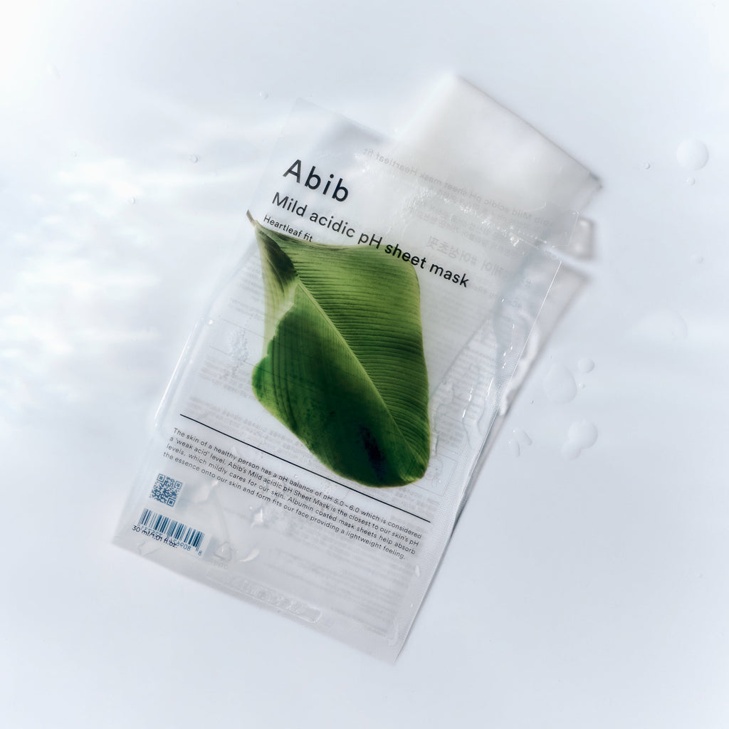 Mild Acidic pH Sheet Mask Heartleaf Fit