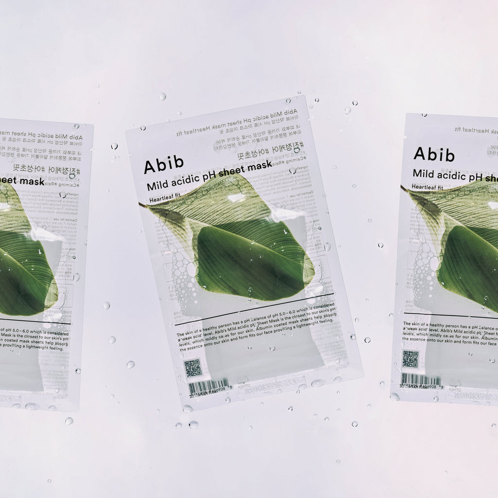 Mild Acidic pH Sheet Mask Heartleaf Fit
