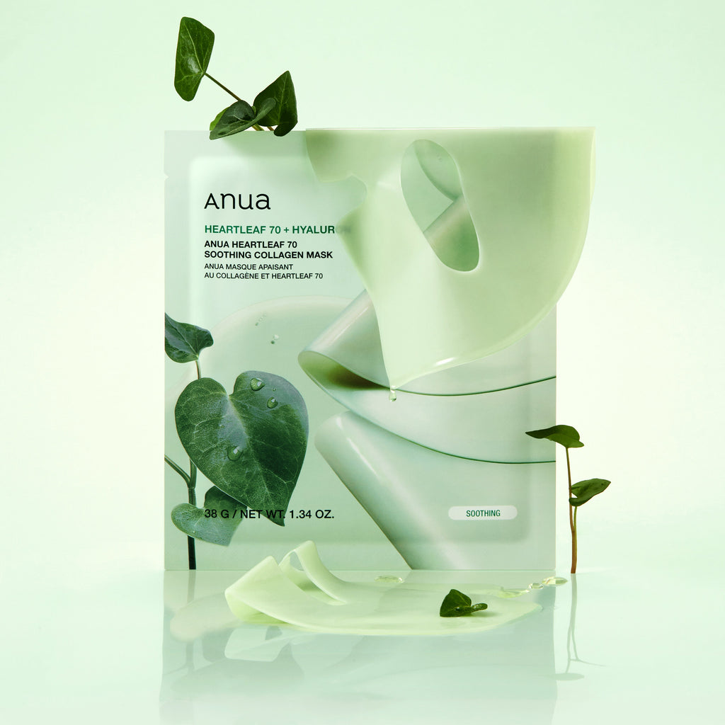 Heartleaf 70 Soothing Collagen Mask (4ea)