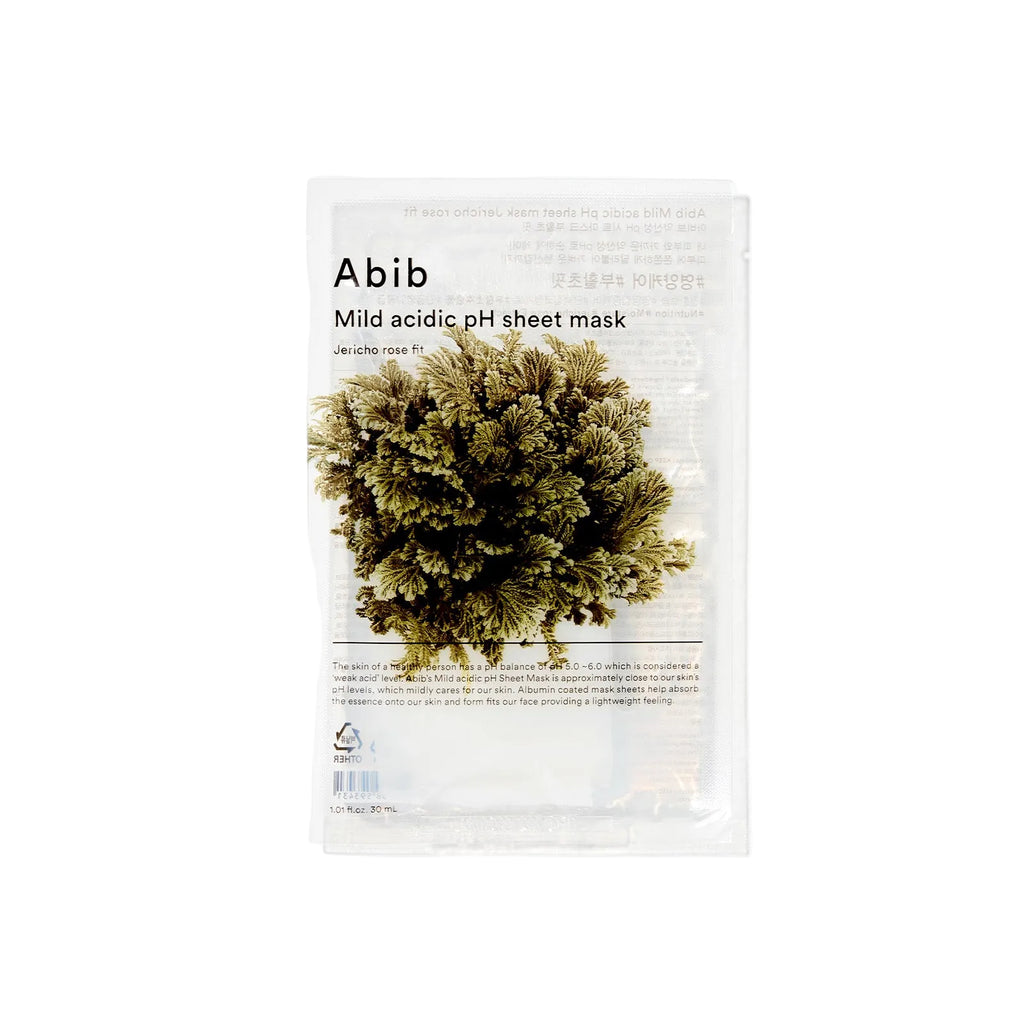 Mild Acidic pH Sheet Mask Jericho Rose Fit