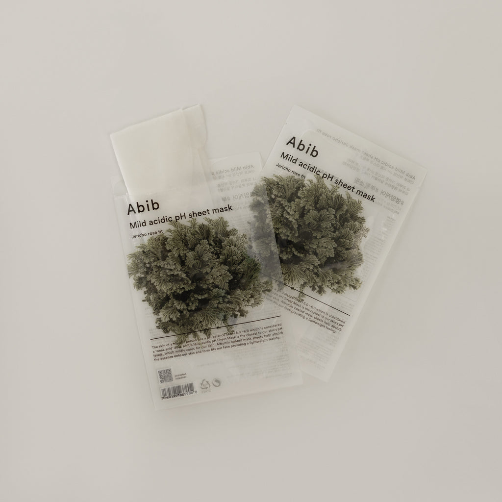 Mild Acidic pH Sheet Mask Jericho Rose Fit
