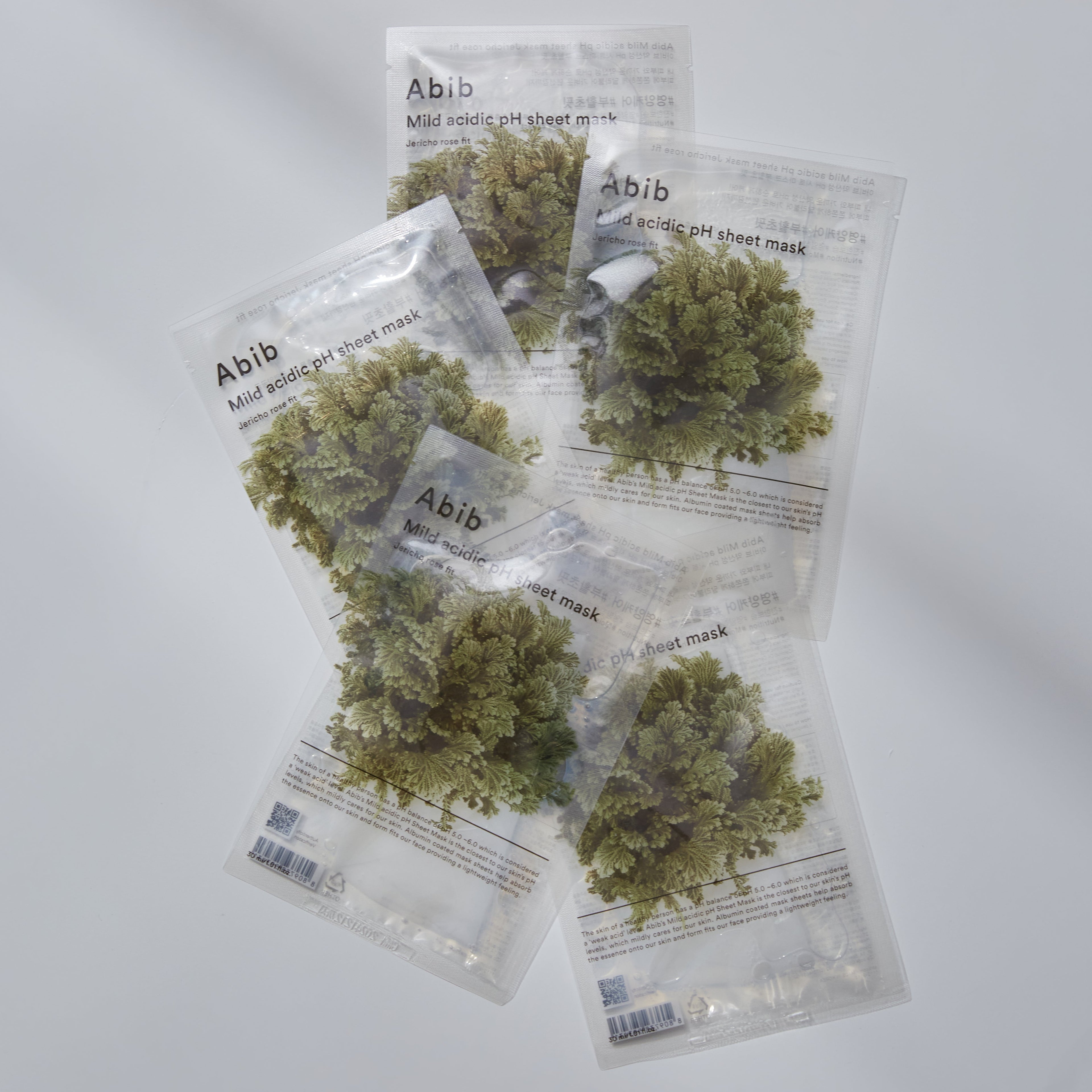 Mild Acidic pH Sheet Mask Jericho Rose Fit