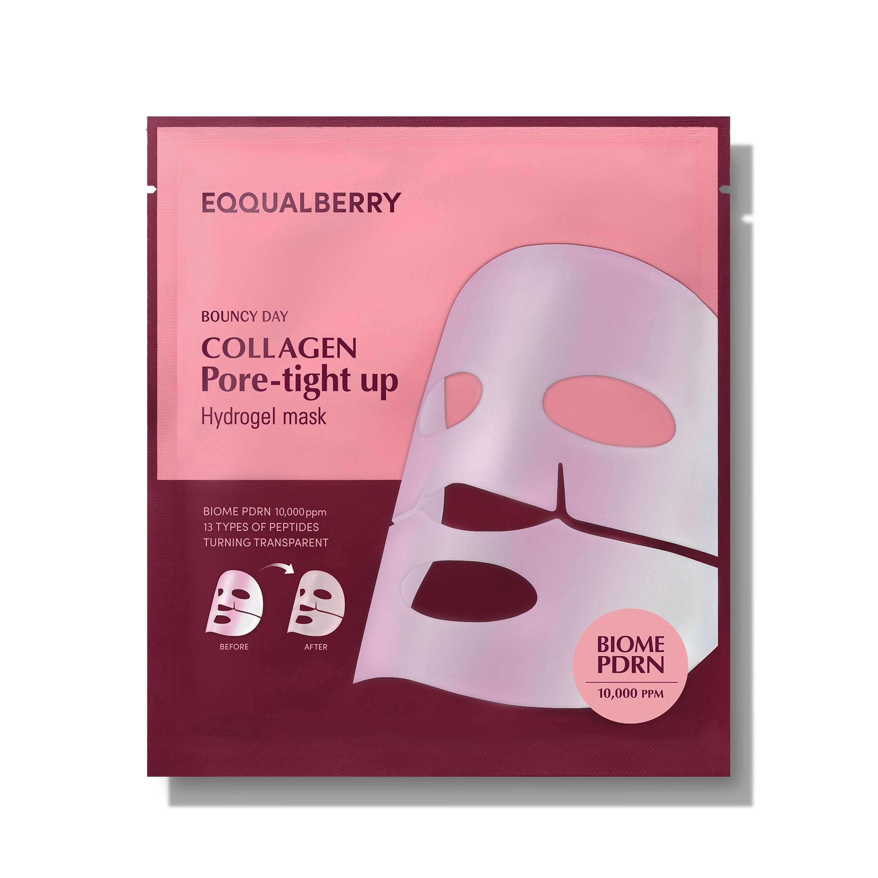 COLLAGEN Pore-tight Up Hydrogel Mask  (4ea)