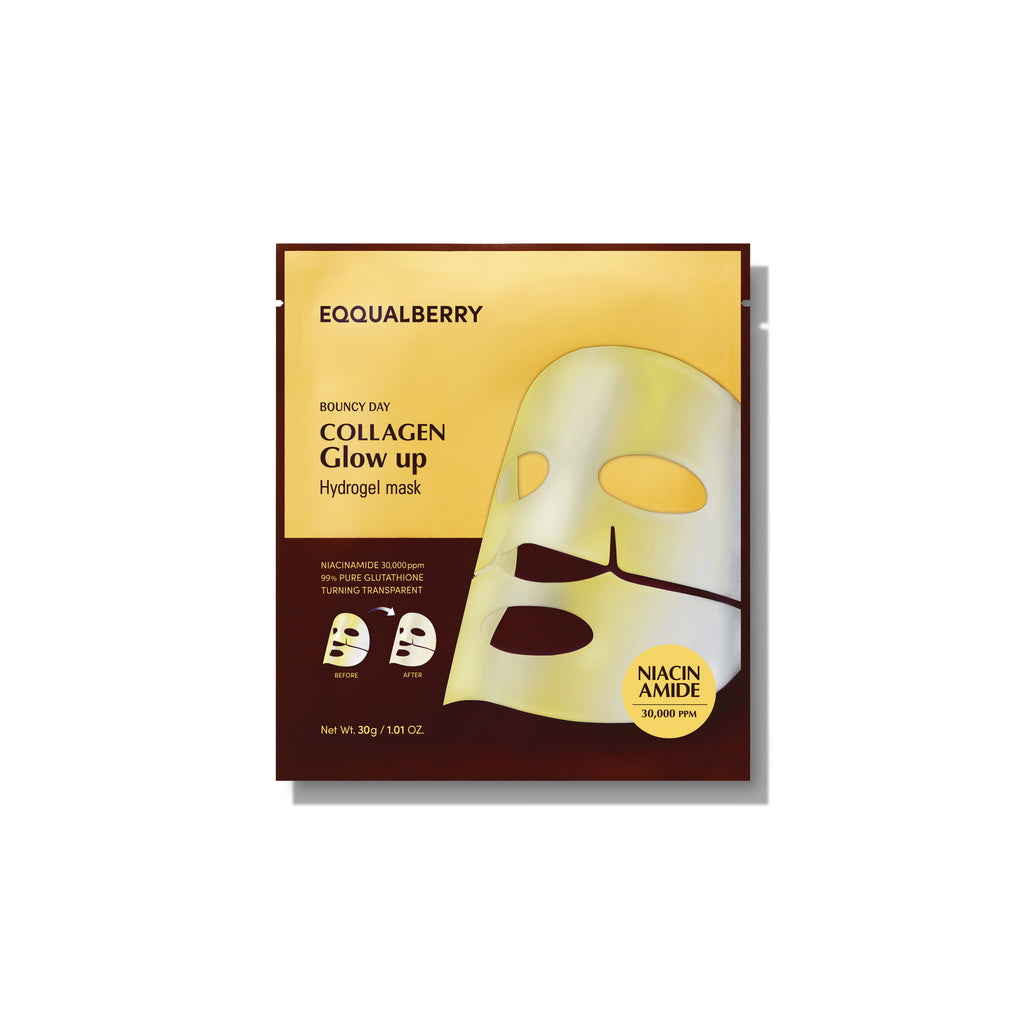 COLLAGEN Glow Up Hydrogel Mask (4ea)