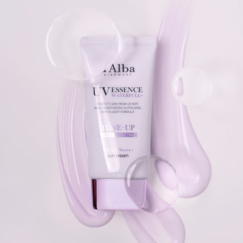 Waterfull Tone-Up Sun Cream (Purple)