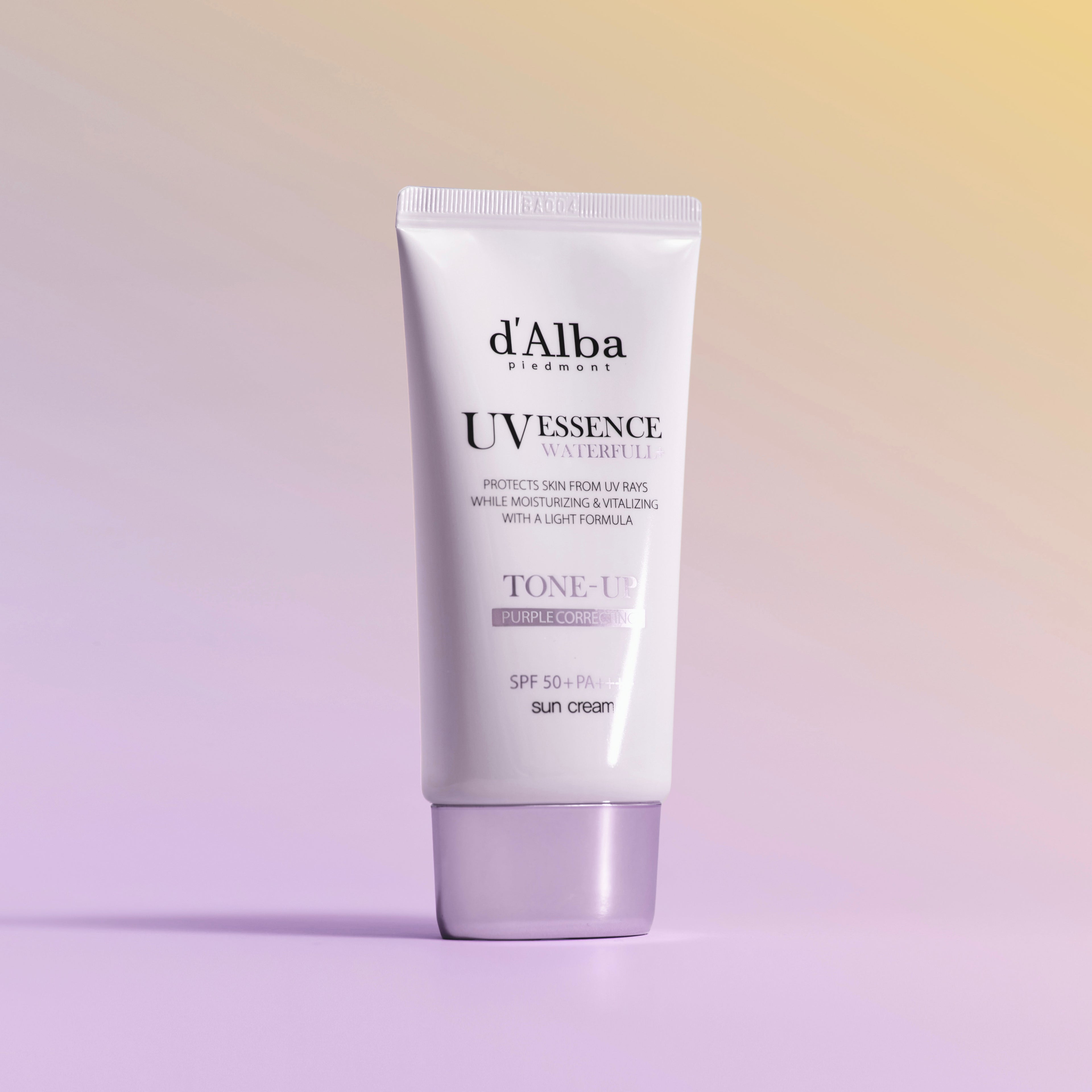 Waterfull Tone-Up Sun Cream (Purple)