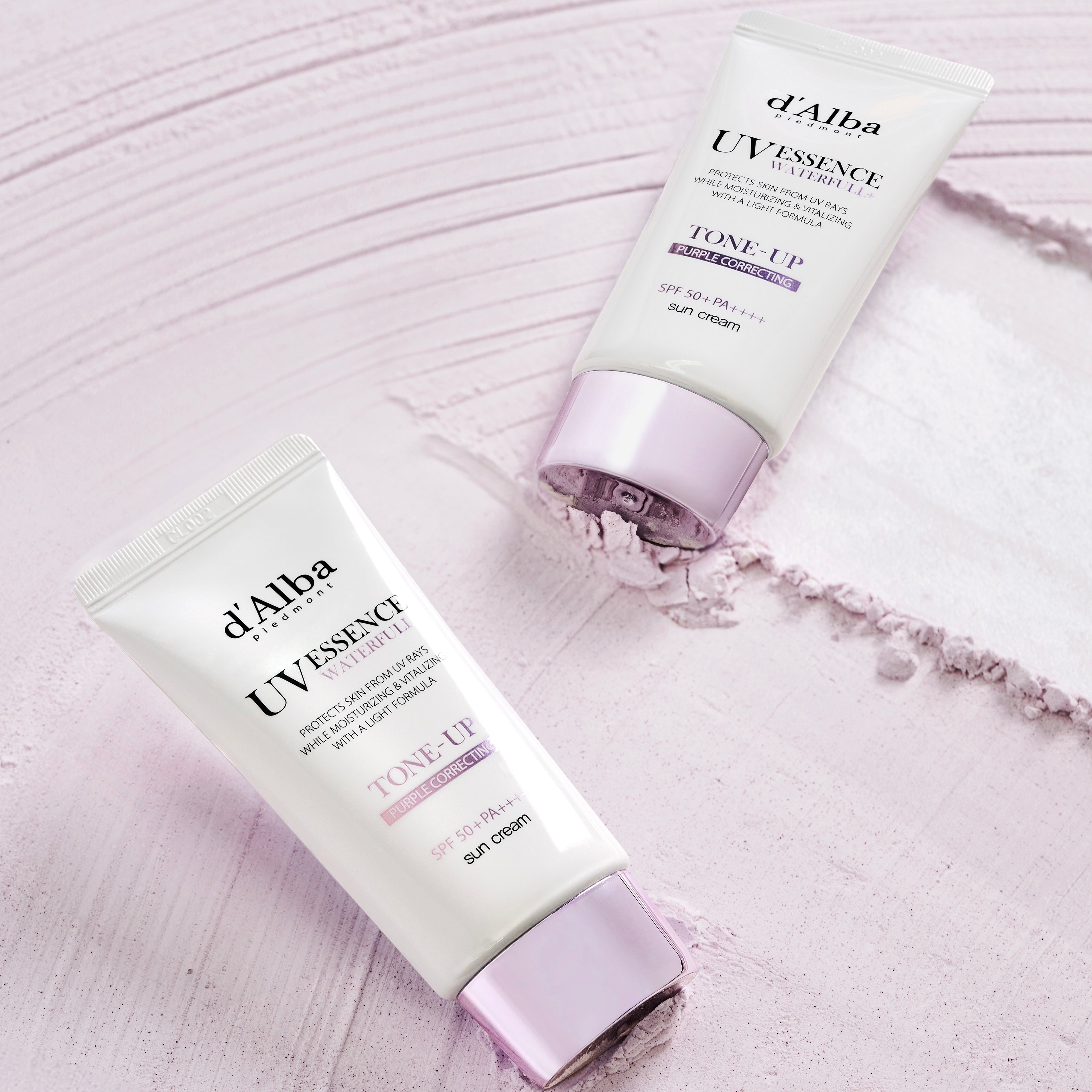 Waterfull Tone-Up Sun Cream (Purple)
