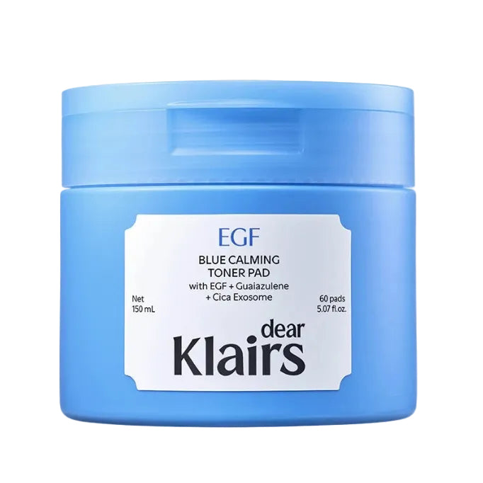 EGF Blue Calming Toner Pads