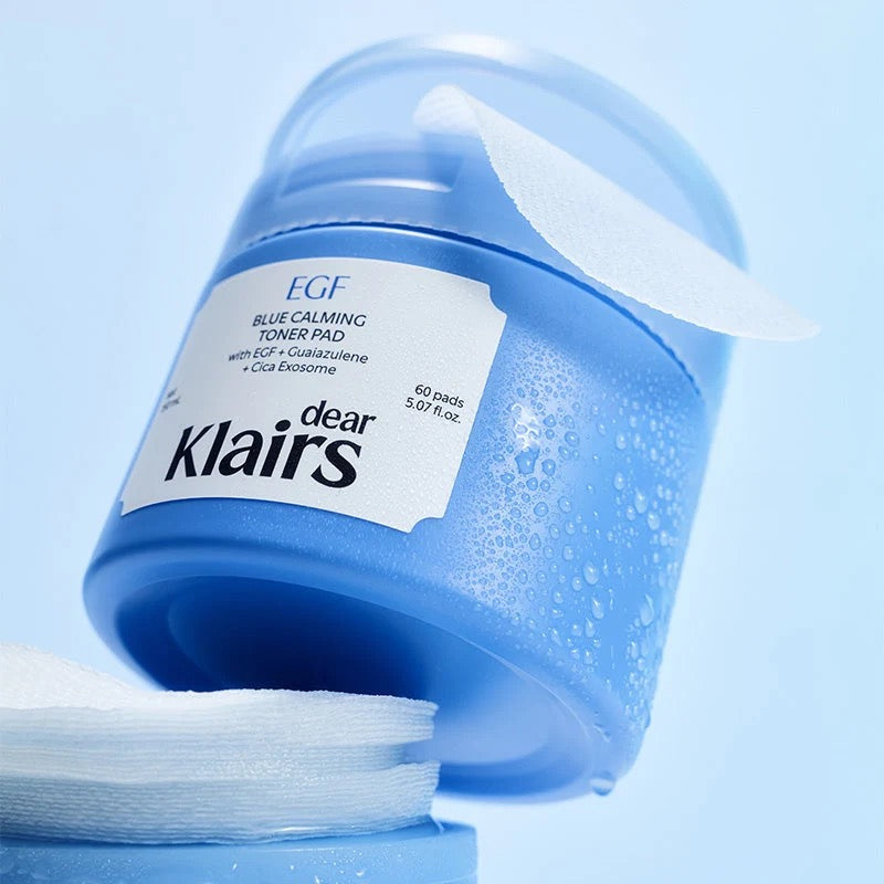 EGF Blue Calming Toner Pads