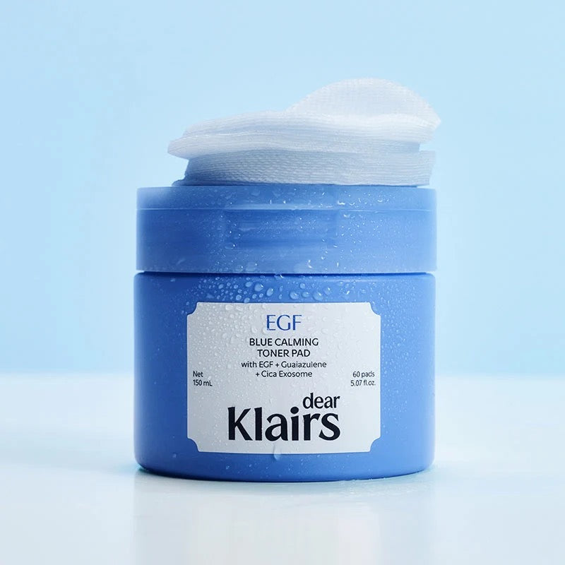 EGF Blue Calming Toner Pads