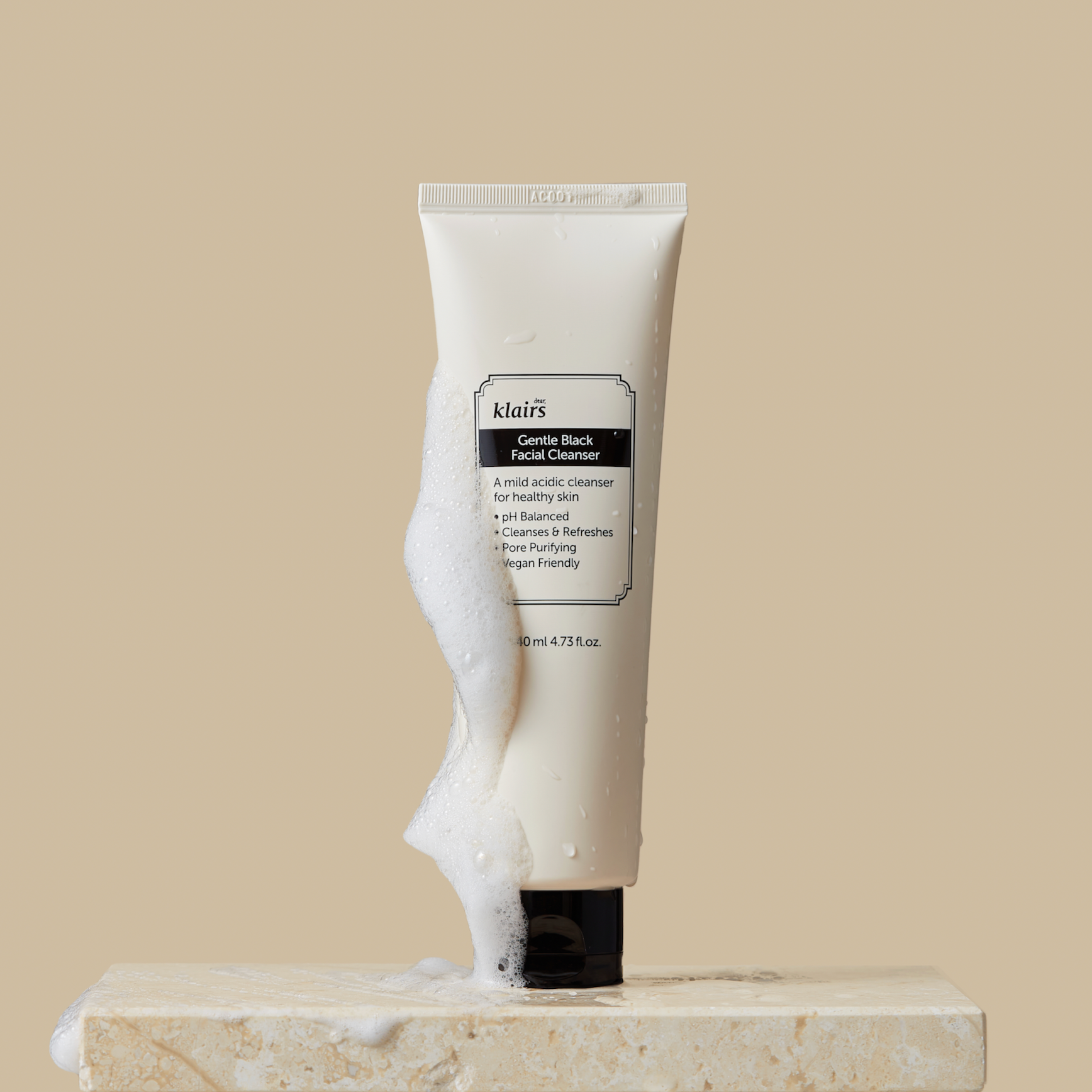 Gentle Black Facial Cleanser