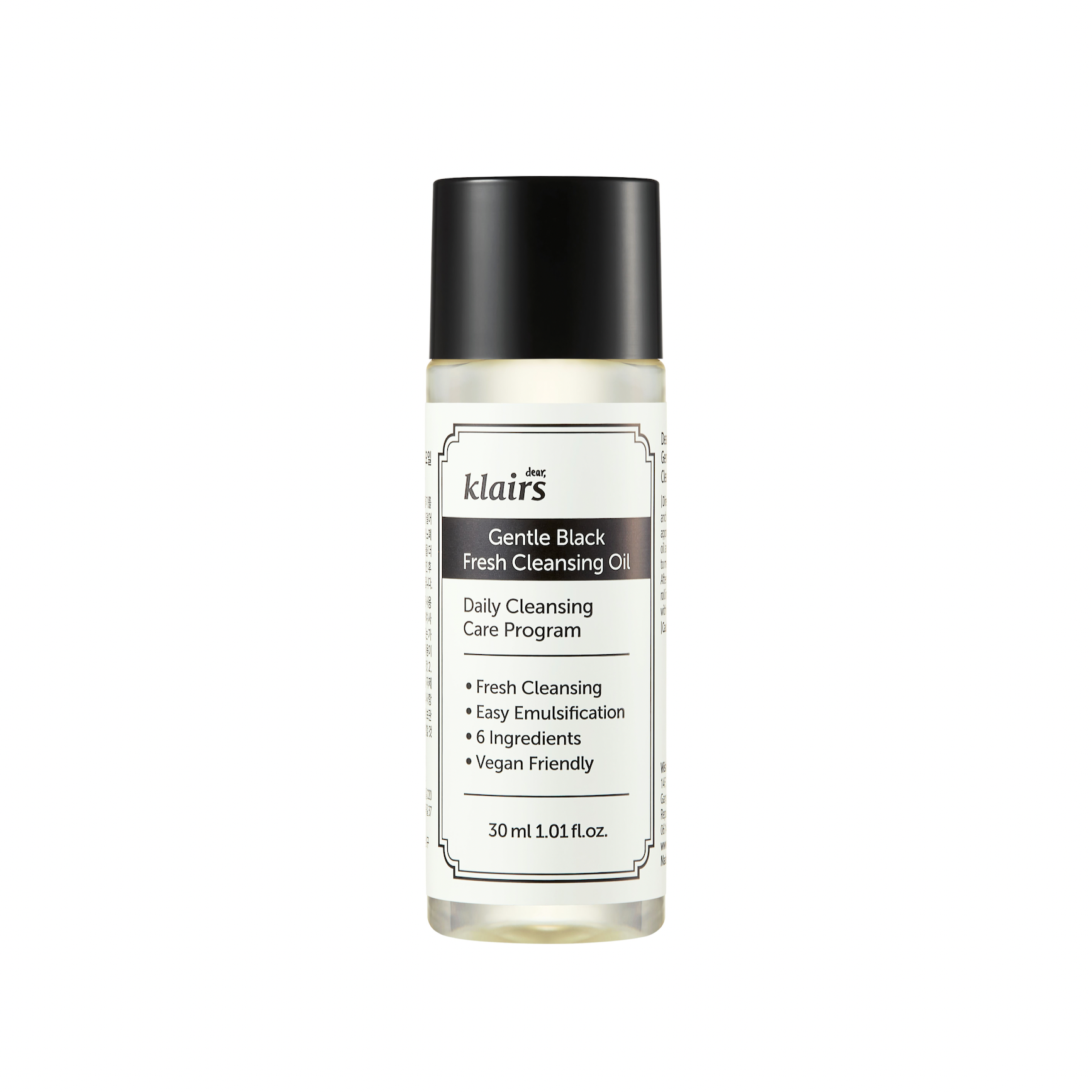 Gentle Black Fresh Cleansing Oil