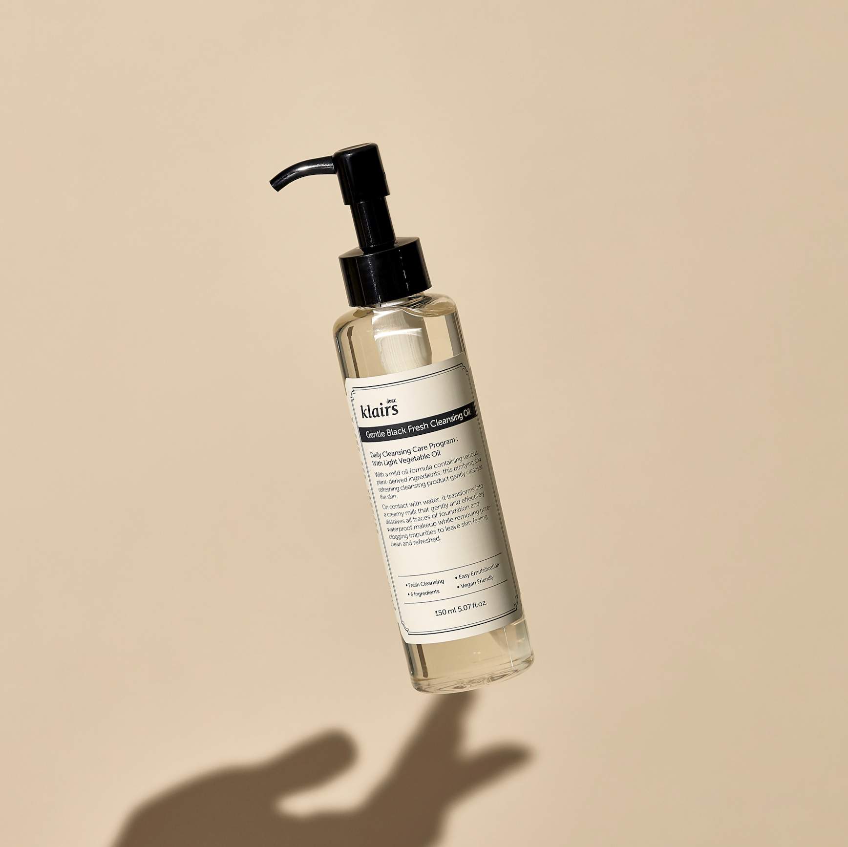 Gentle Black Fresh Cleansing Oil