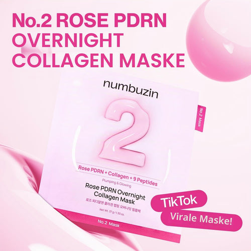 No.2 Rose PDRN Overnight Collagen Mask (4ea)
