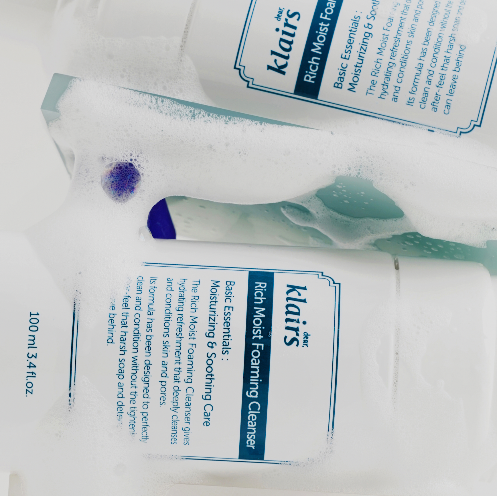 Rich Moist Foaming Cleanser 100 ml