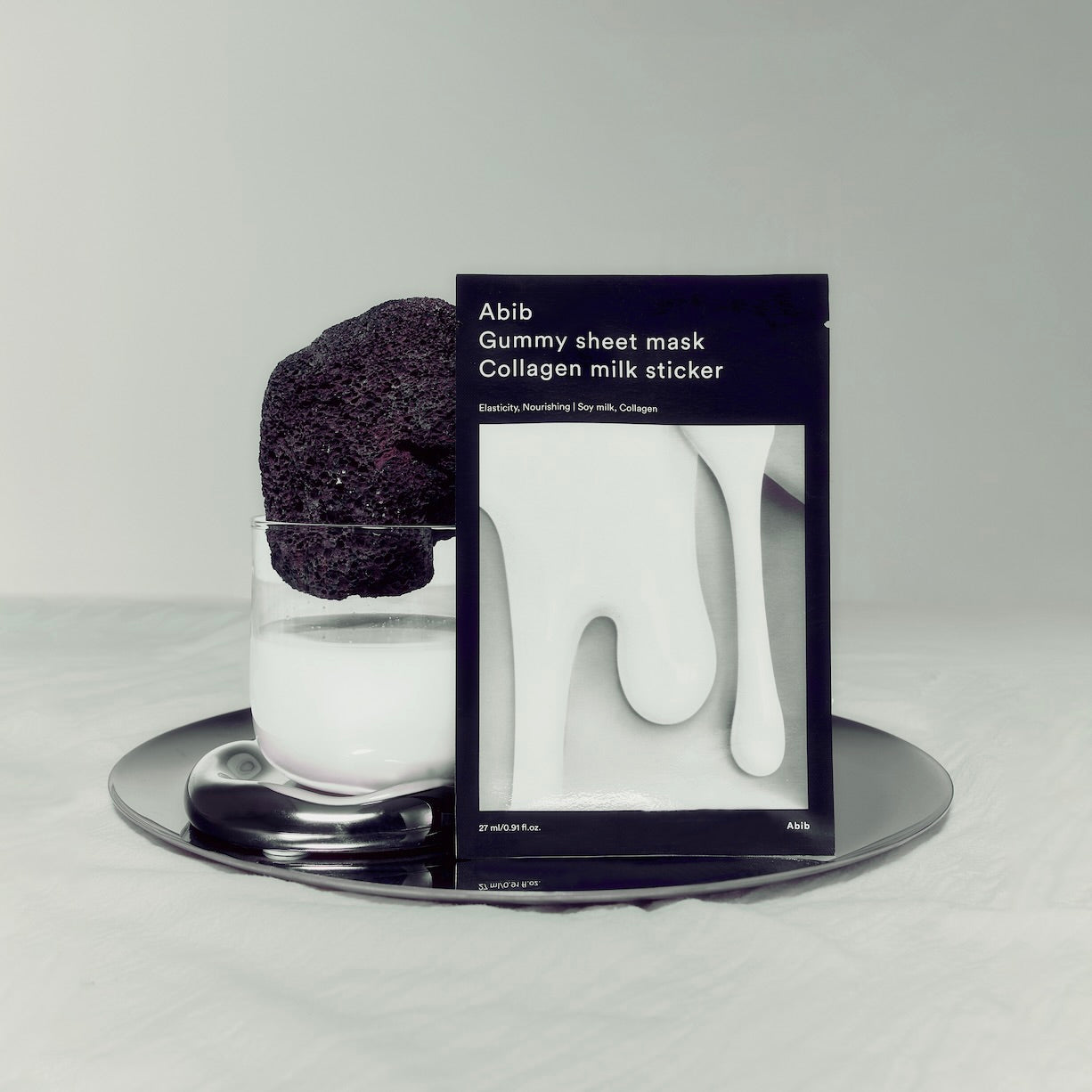 Gummy Sheet Mask Collagen Milk Sticker