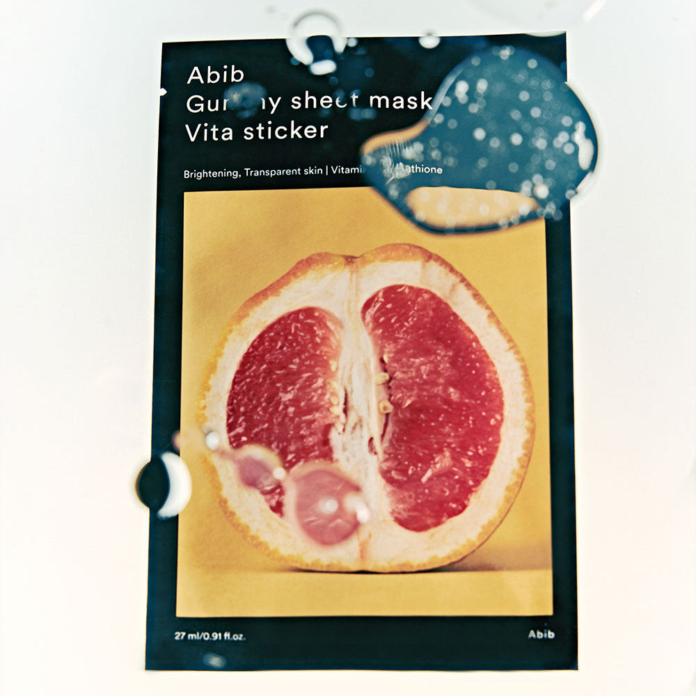 Gummy Sheet Mask Vita Sticker