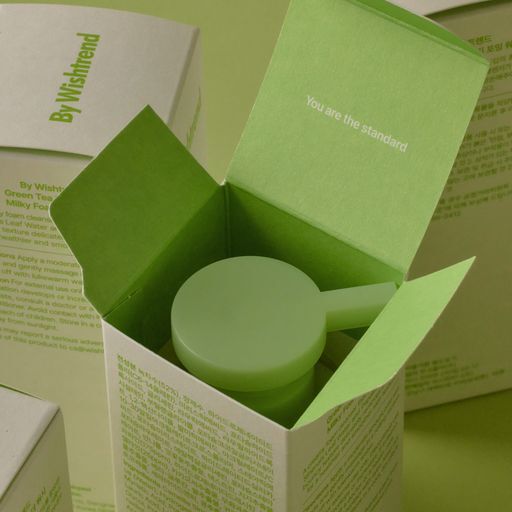 By Wishtrend green Tea & Enzyme Milky Foaming Wash 140 ml