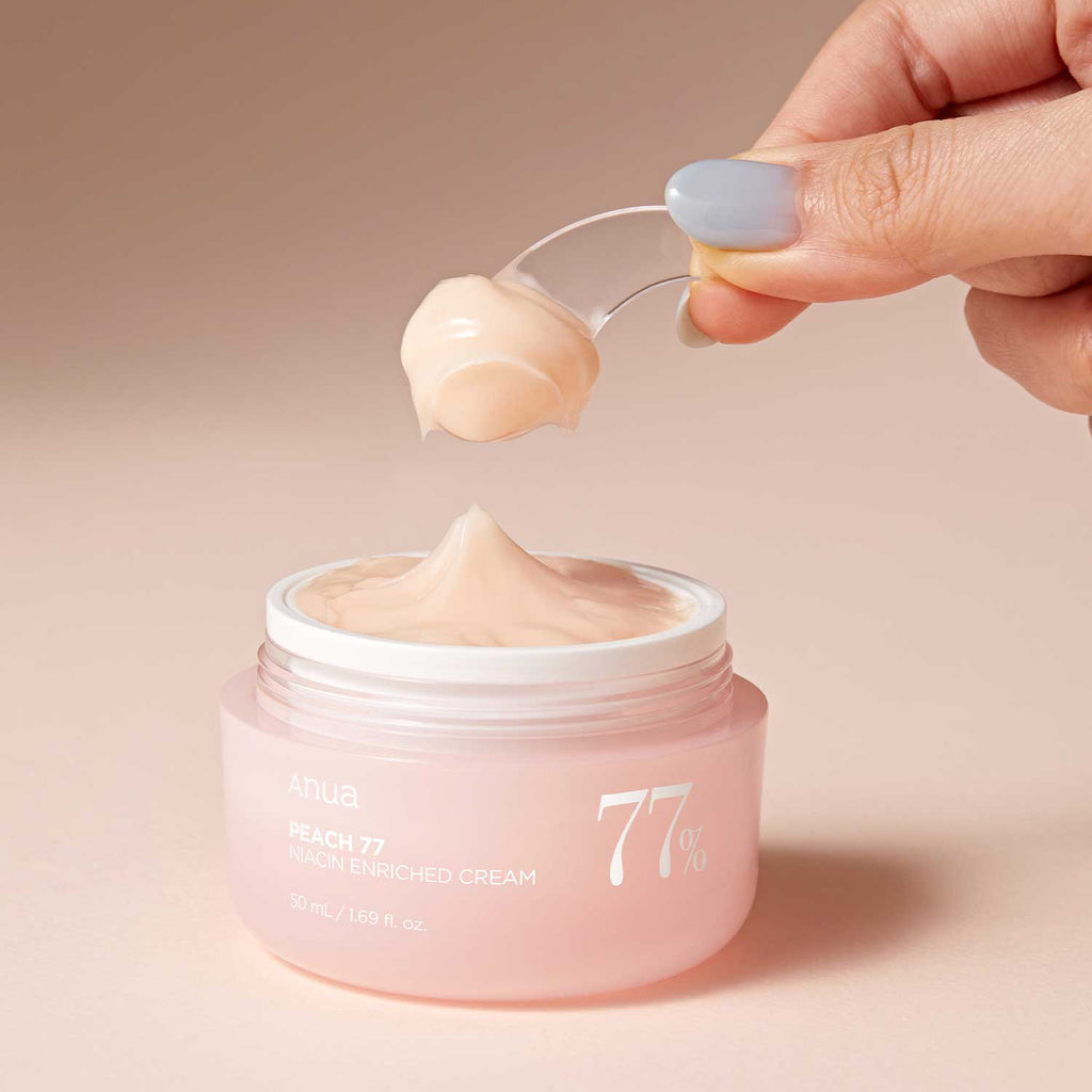 Peach 77% Niacin Enriched Cream 50ml
