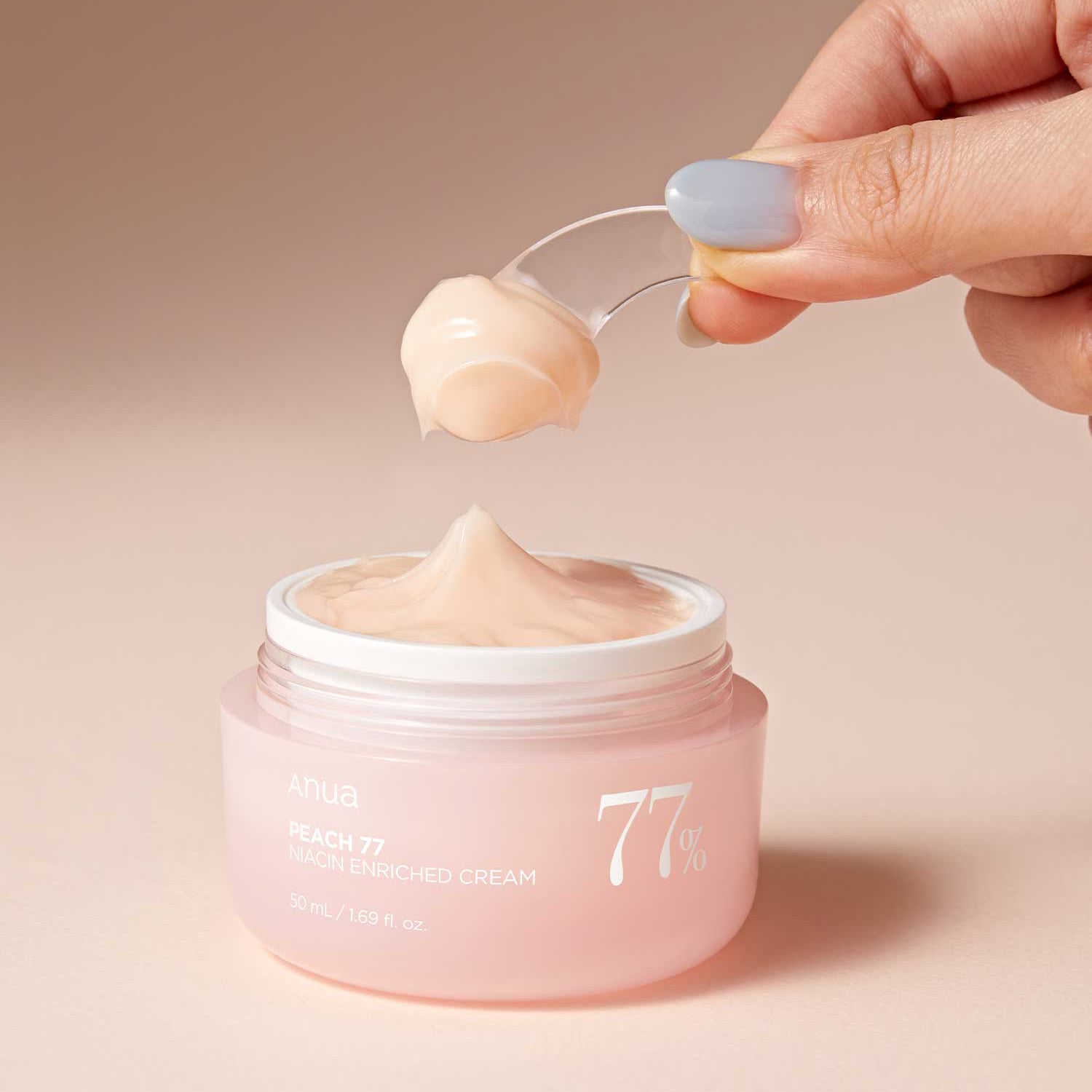 Peach 77% Niacin Enriched Cream 50ml