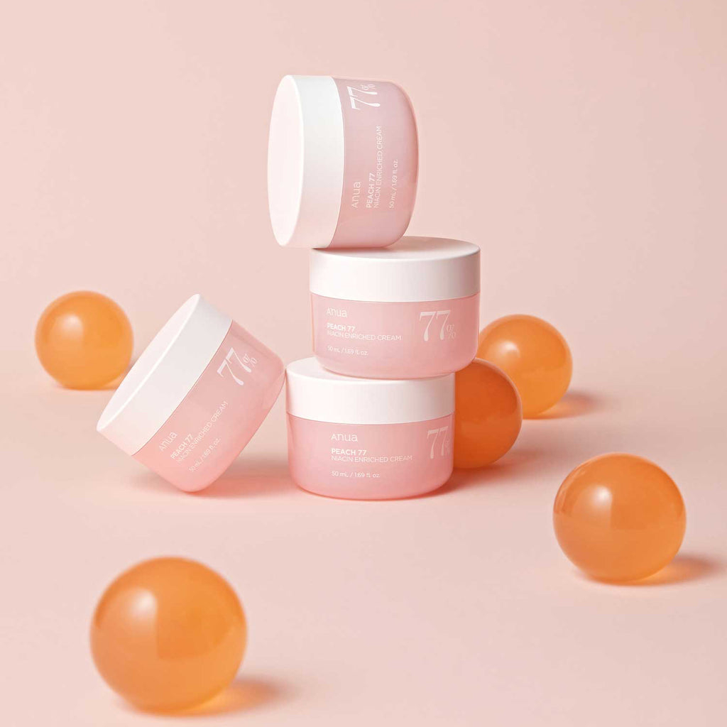 Peach 77% Niacin Enriched Cream 50ml