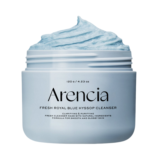 Fresh Blue Hyssop Rice Mochi Cleanser