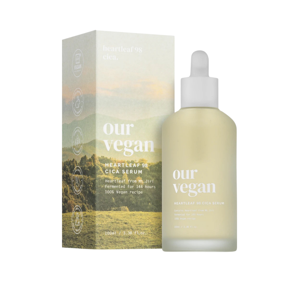 Our Vegan Heartleaf 98 Cica Serum