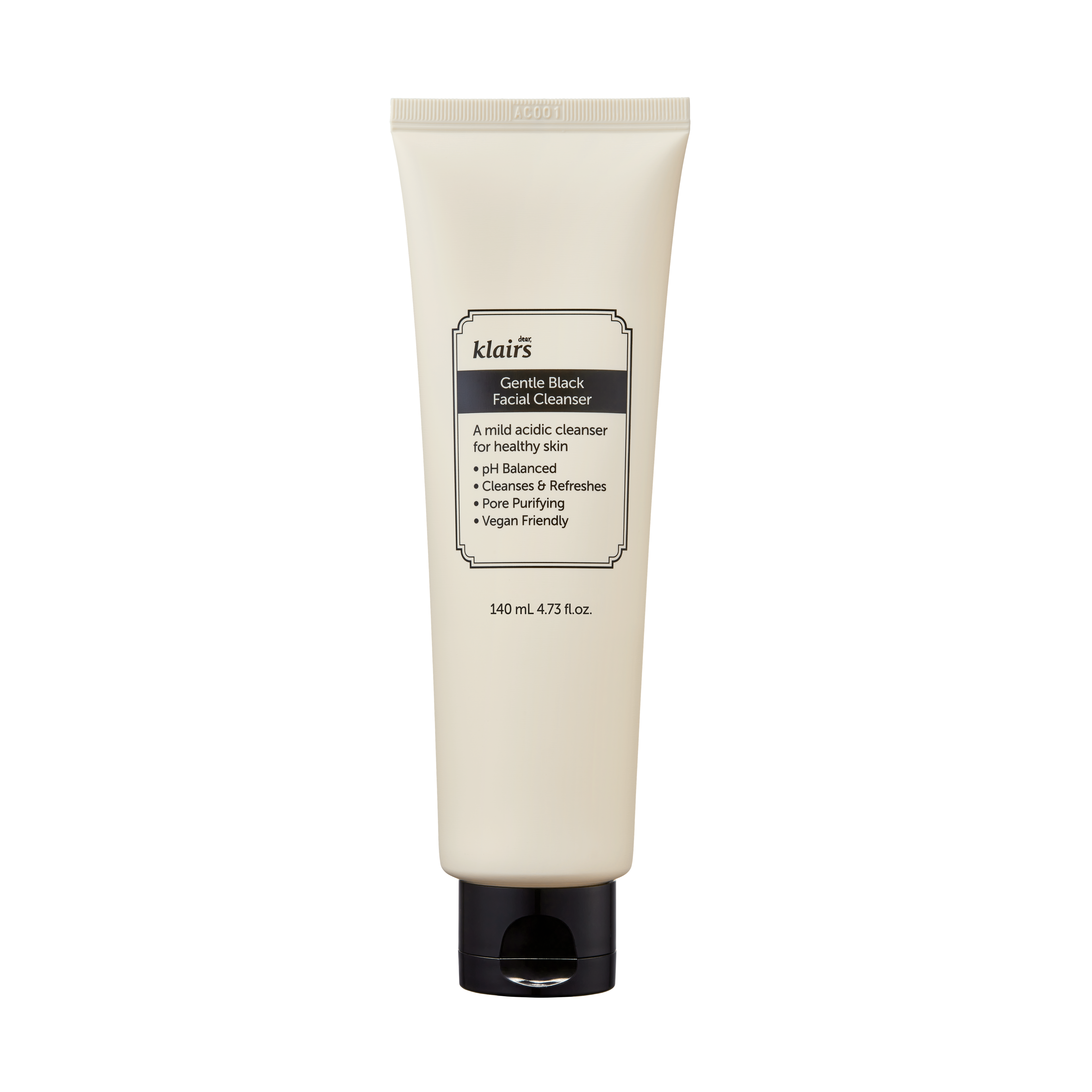 Gentle Black Facial Cleanser