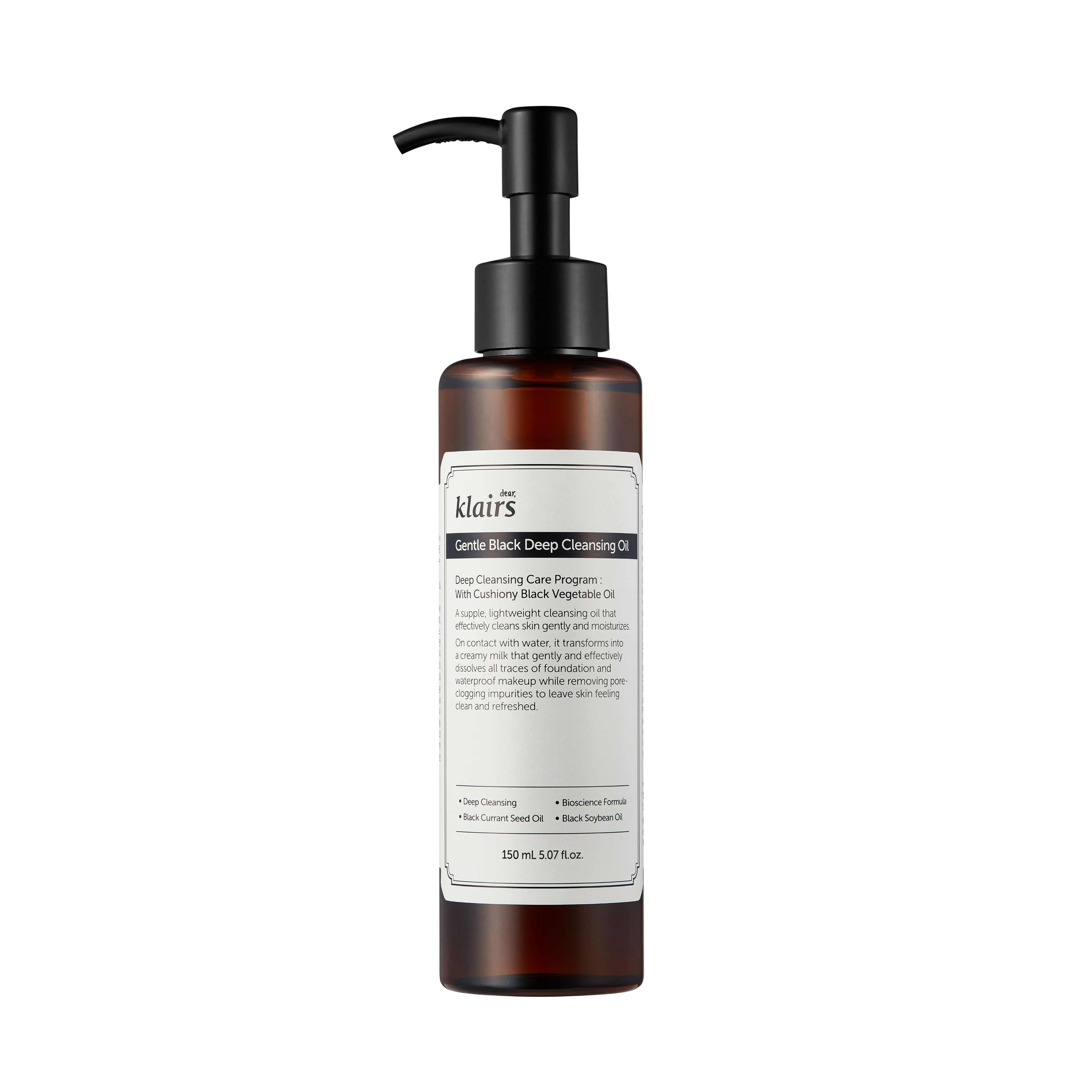 Gentle Black Deep Cleansing Oil 150 ml