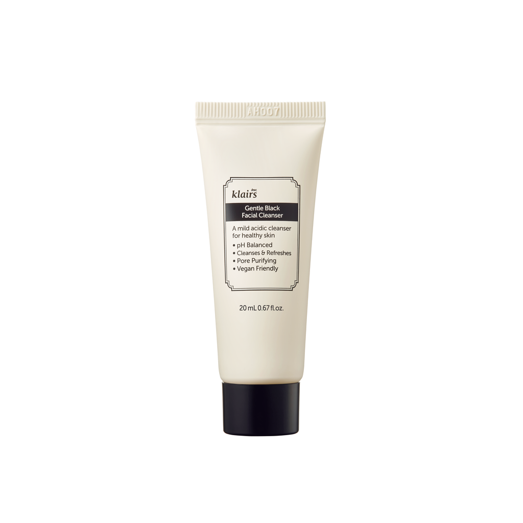 Gentle Black Facial Cleanser