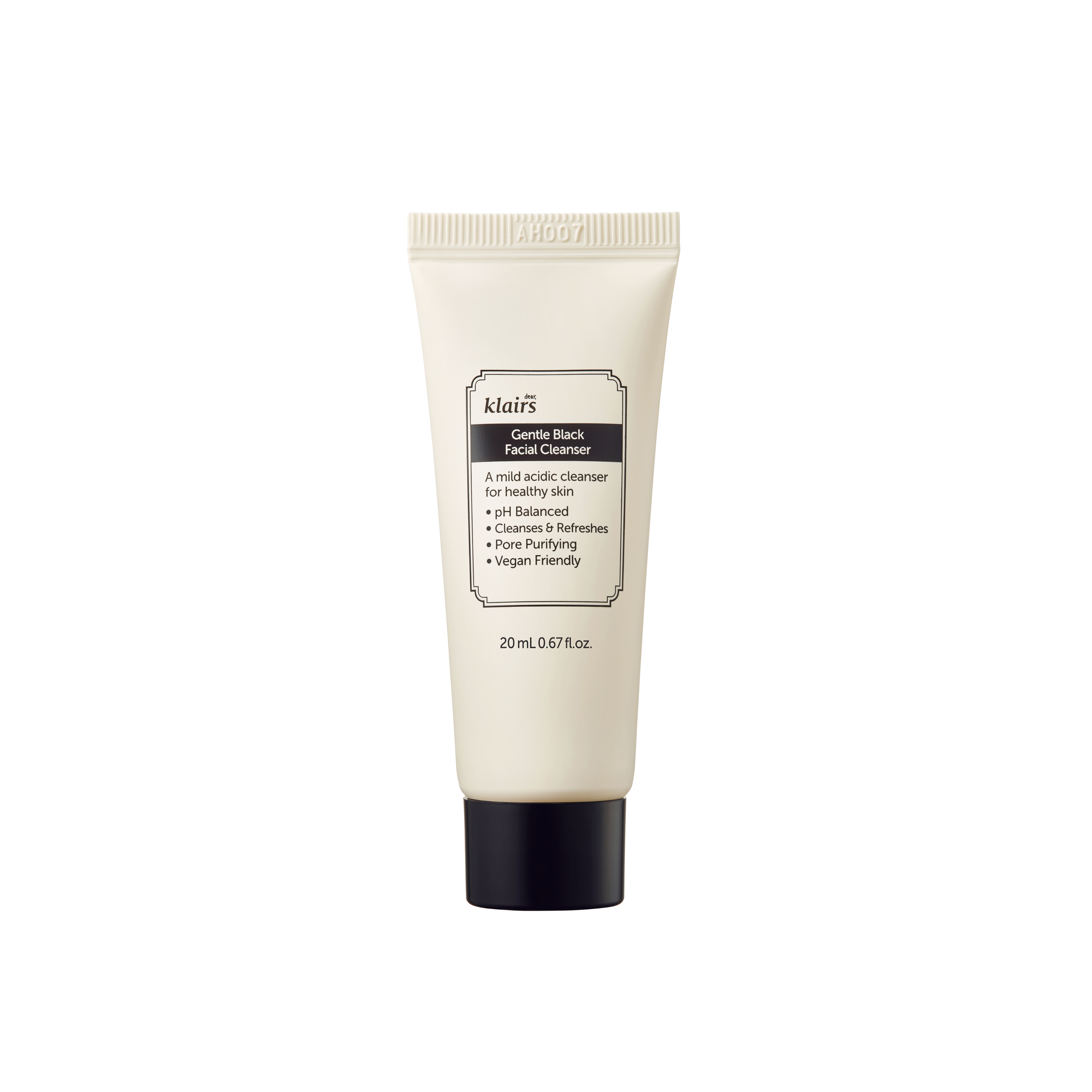 Gentle Black Facial Cleanser