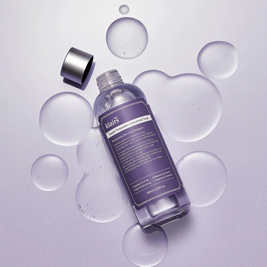 Supple Preparation Unscented Toner 180 ml